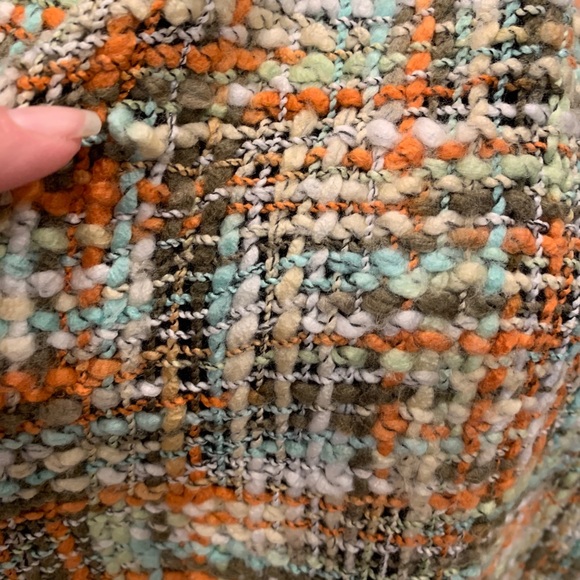 Scarf colorful basket weave - Picture 4 of 5